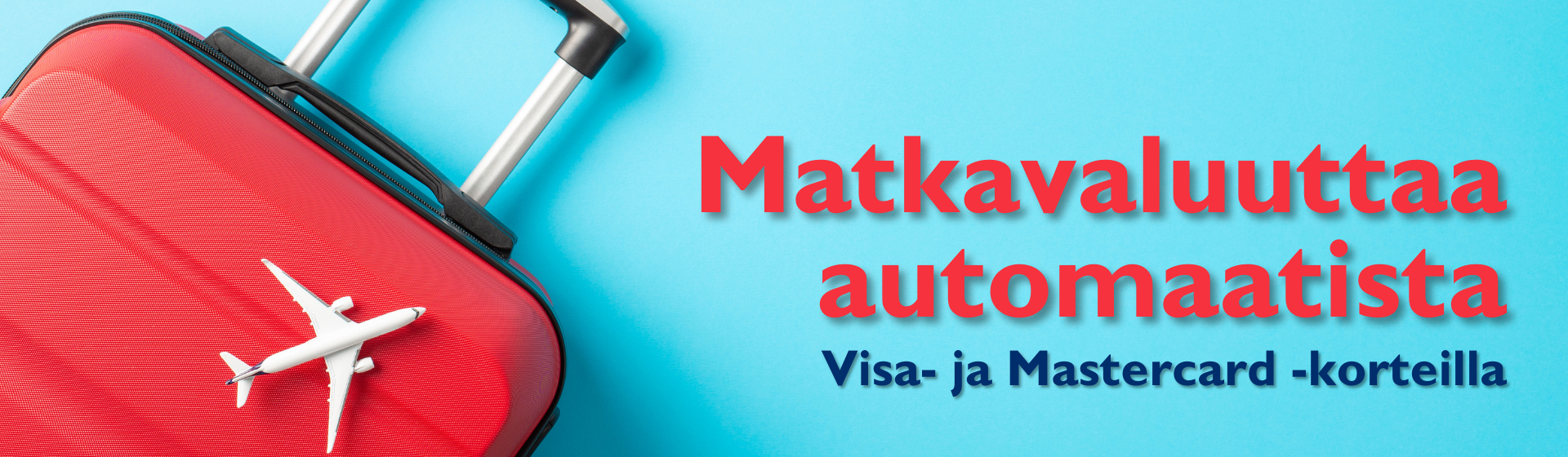 Matkavaluuttaa automaatista